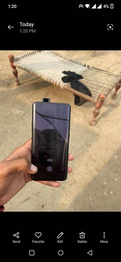 OnePlus 7 pro minor shade ha pta double sim  approved