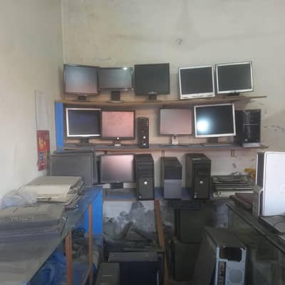 Shop furniture (5 counters, 4 racks, 3 Shelves, 1 almari) for sale