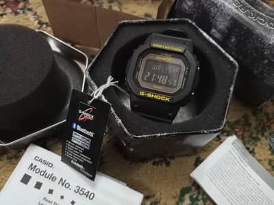 Casio G Shock GW-B5600CY-1DR Almost Brand New Complete Box Booklets