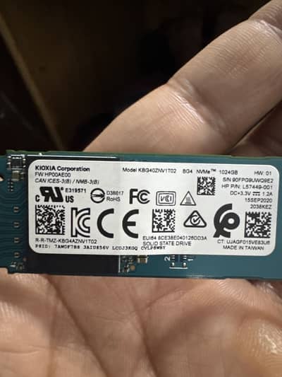 1TB SSD NVME Branded