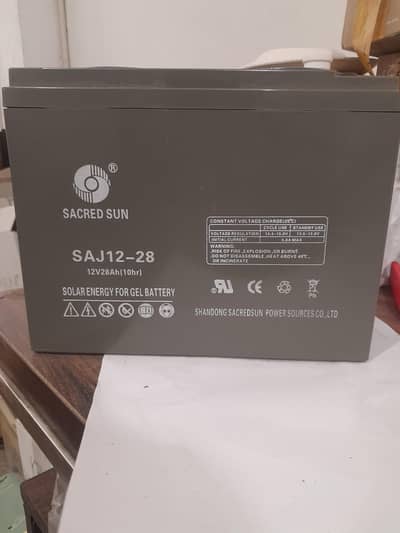 Solar Battery 12V