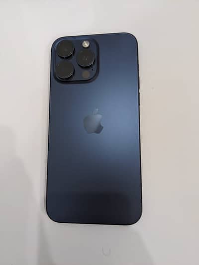 iPhone 15 Pro Max blue color