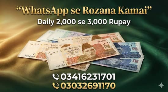 Online work awalibal male and female daily earning