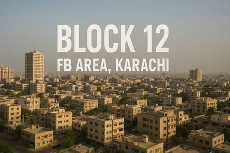 Ground + 2 Brand New Corner House For Sale In FB Area Block 12 200 Square Yards