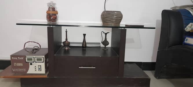 LED console table
