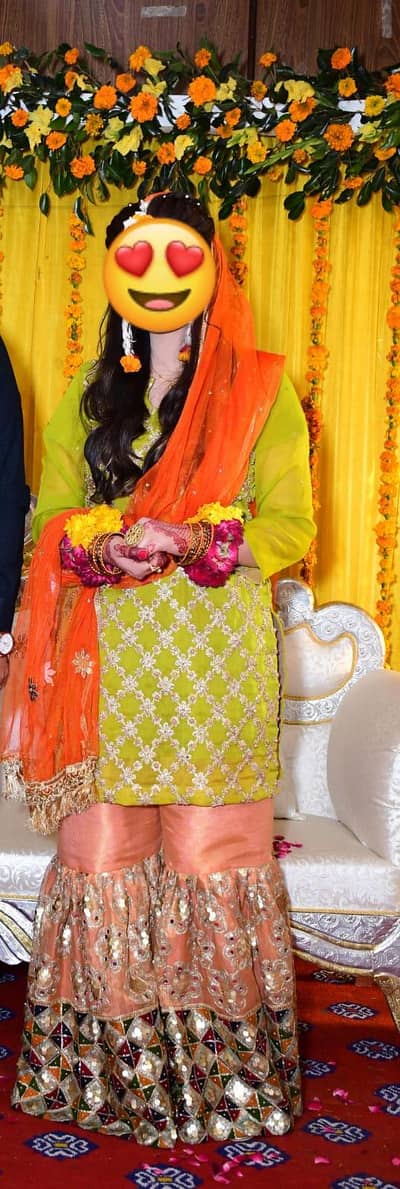Mehndi dress for sale