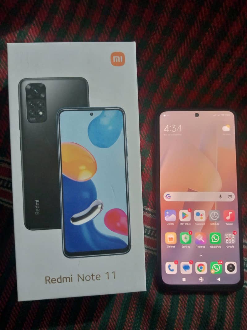 Redmi Note 11 With Box/Charger 0