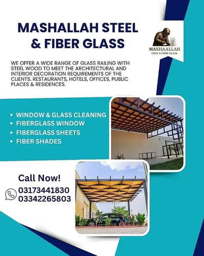 Fiberglass sheets,Fiber shades,fiberglass window,fiber steel work