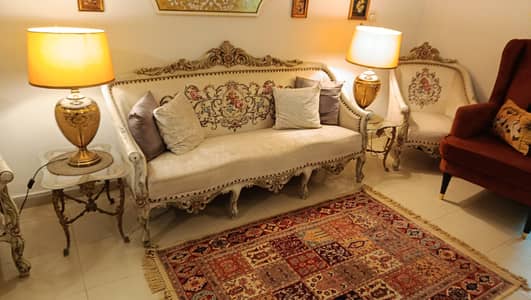 Chinioti 5 seater (3+1+1)