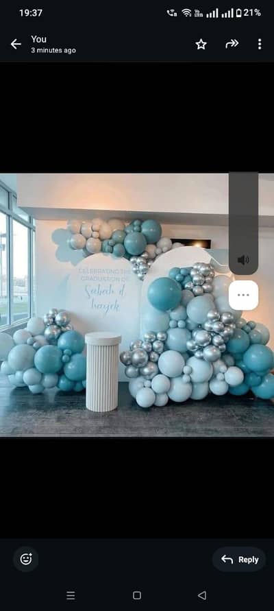 BIRTHDAY decorations/flower decor/Room decor Dj/ Trust light /Catring