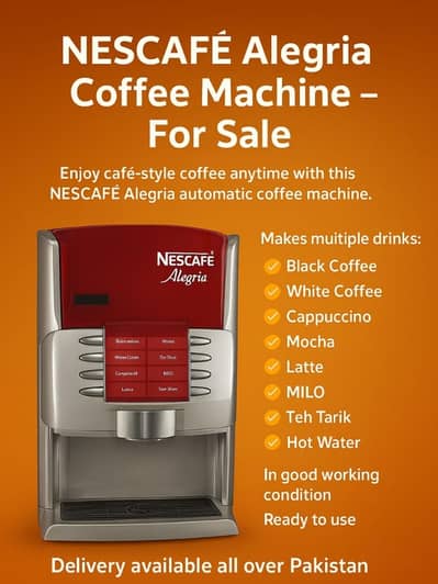 Coffee Machine Slush & Cone Pizza Deck Oven Fast food Restaurant Used
