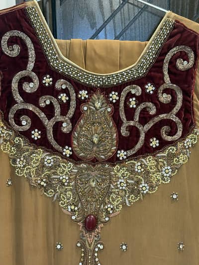 Wedding wear/ bridal/ formal wear/ heavy work/ designer