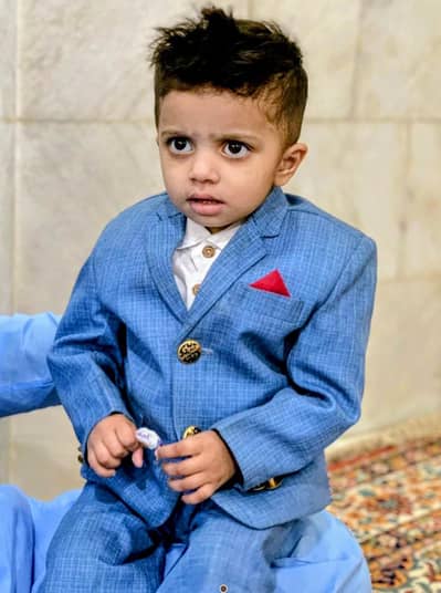 Pent court & sherwani 1 saal say 2.5 saal ki umer kay bachy kay liye