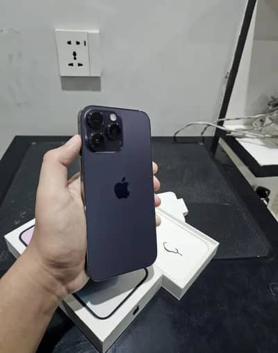 Apple i Phone 14 Pro Max PTA Approved What's 03214387751 Total Genuin
