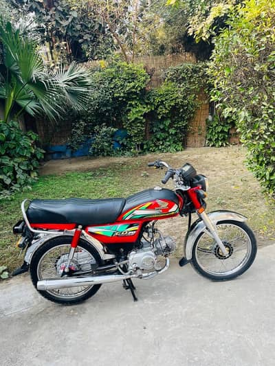 Honda CD 70 2022 Model new Bick