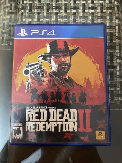 Red Dead Redemption 2 (PS4) Original Case, No Scratches