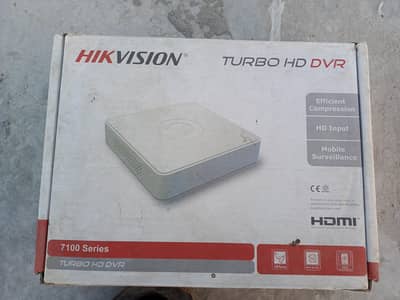 CCTV camera and video recorder