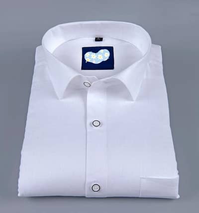 new white  formal shirts  for men