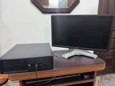 i5 3rd gen CPU with 21 Inches Dell Monitor 90” vertical option