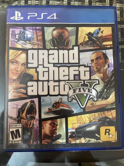 GTA V (PS4) Original Map Included | No Scratches