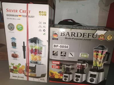 silver crest juicer available in brand new condition