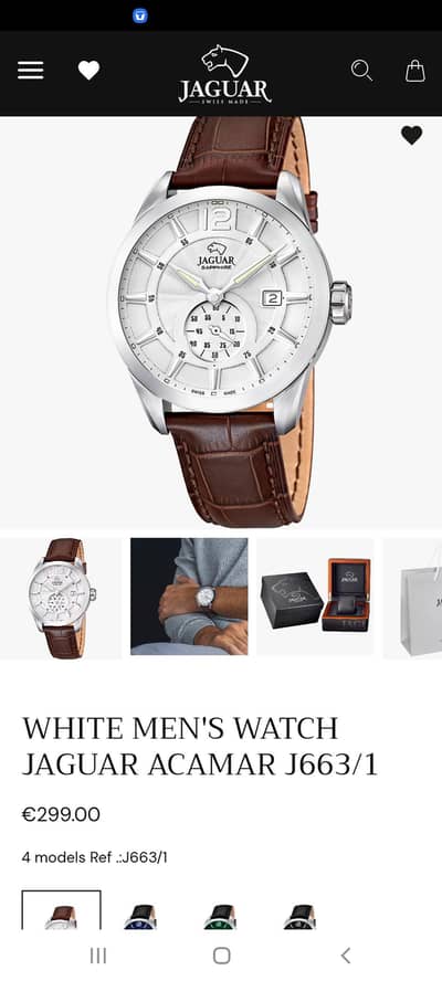 Watch Original Jaguar Swiss Made