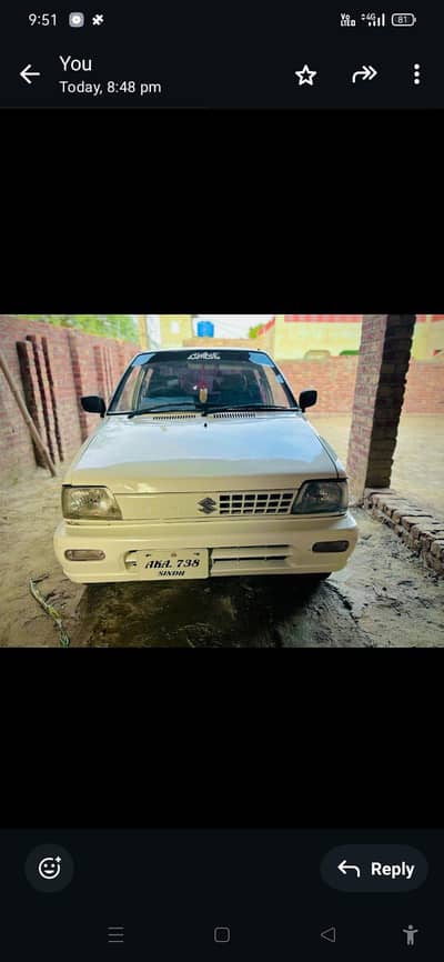 Suzuki mehran 2006 model available for sale
