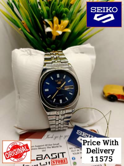 Seiko 5 Citizen Orient Automatic Pre-Owned watch Japan 03161737353