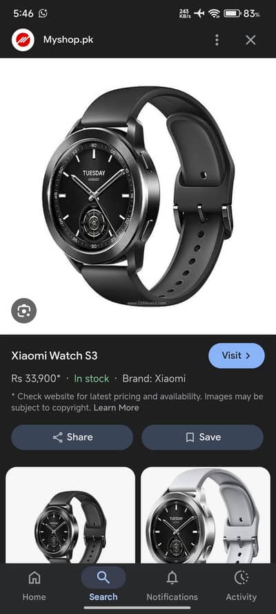 xiaomi watch s3