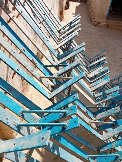 Used shop Racks for urgently sale total (racks 21) made of iron. . .