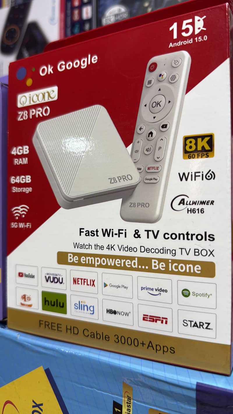 ANDROID TV BOXES | ANDROID PROJECTORS ALL VARIETY AVAILABLE 1