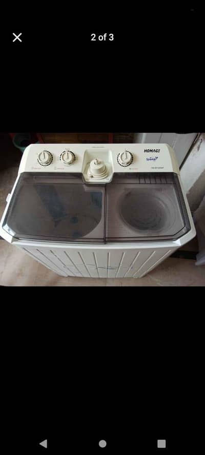 Homeage washing machine