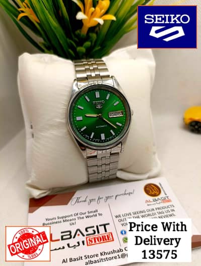 Seiko 5 Citizen Orient Automatic Pre-Owned watch Japan 03161737353