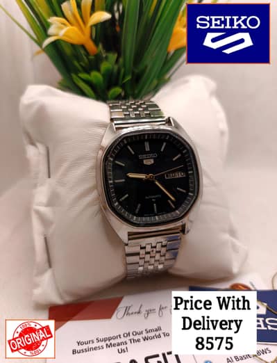 Seiko 5 Citizen Orient Automatic Pre-Owned watch Japan 03161737353