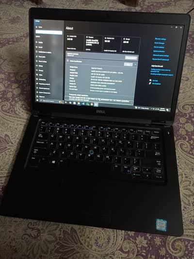 Dell latitude 5480 | i5 8th gen | 8gb Ram, 256 SSD.