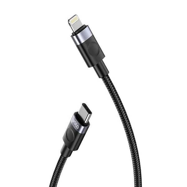 Hyper Flow Type-C to Lightning Fast Charging Cable (Y-080)