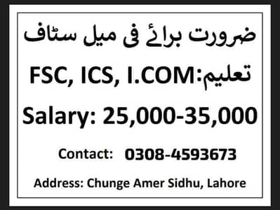 Female Teachers Required