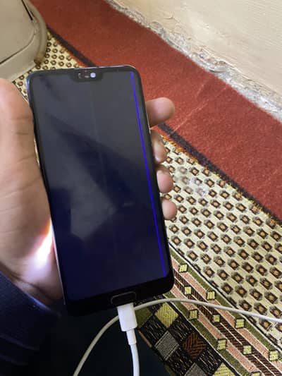 Huawei p20 pro for parts panel damage work nahi krta or back crack