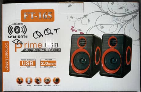 Usb Plug & Play and Bluetooth Speaker For Computers