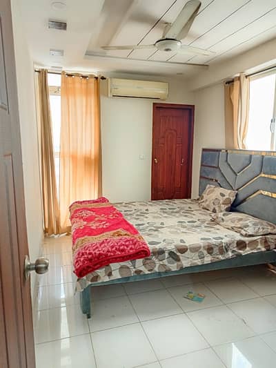 One bed luxary furnished apartment available for rent in E11.