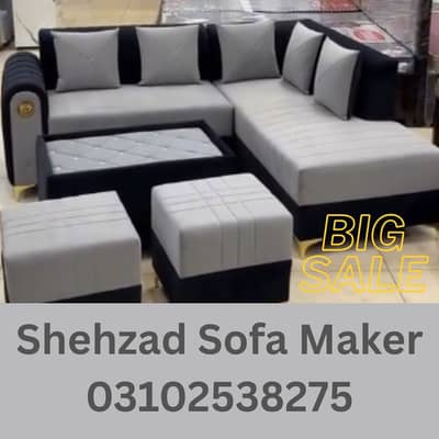 L shape sofa / sofa set / sofa repair / fabric change / sofa poshish