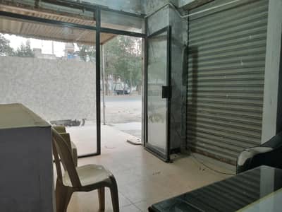 Shop Double Shutter 3 Side Corner With Attached Bath Extra Land Lease 200 Feet Road Facing Vip Location North Karachi Sector 11A