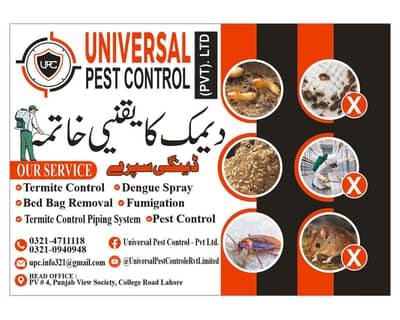 Termite control & pest control