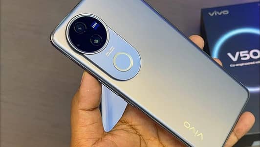 Vivo V50 (12/256) complete box & warranty