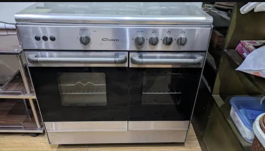 Conti stainless steel cooking range