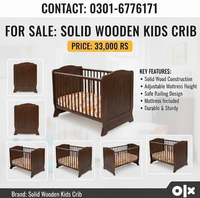 baby cot | kids crib | baby wooden cot | kids cot | kids bed
