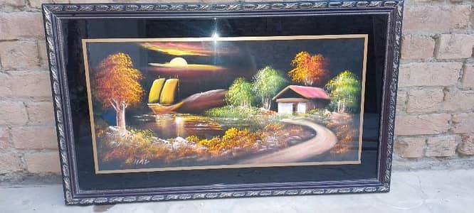 Beautiful Landscape Painting – 38×22.9 inches (Used)