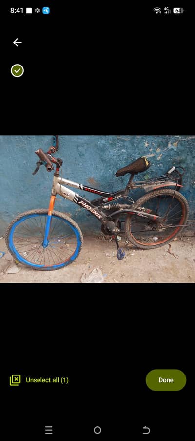 phoenix bicycle usedused price man kammi ho skti hy urgent sale