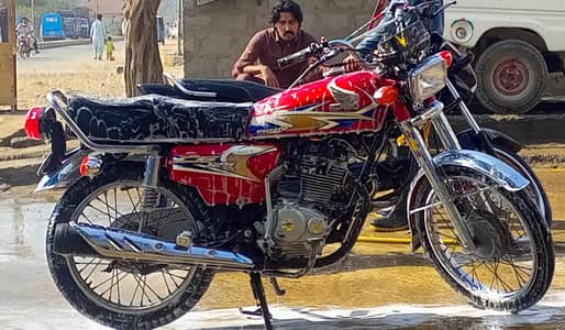 Honda CG 125 golden number complete  file book  cplc clear  ha