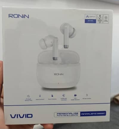 Ronin R-740 Earbuds 1 year brand e-warranty